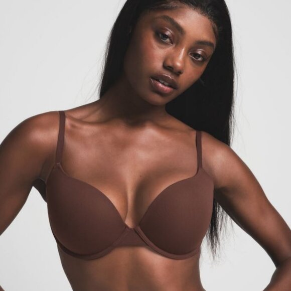 SKIMS Other - Skims Fits Everybody Push-Up Demi Bra in Espresso
